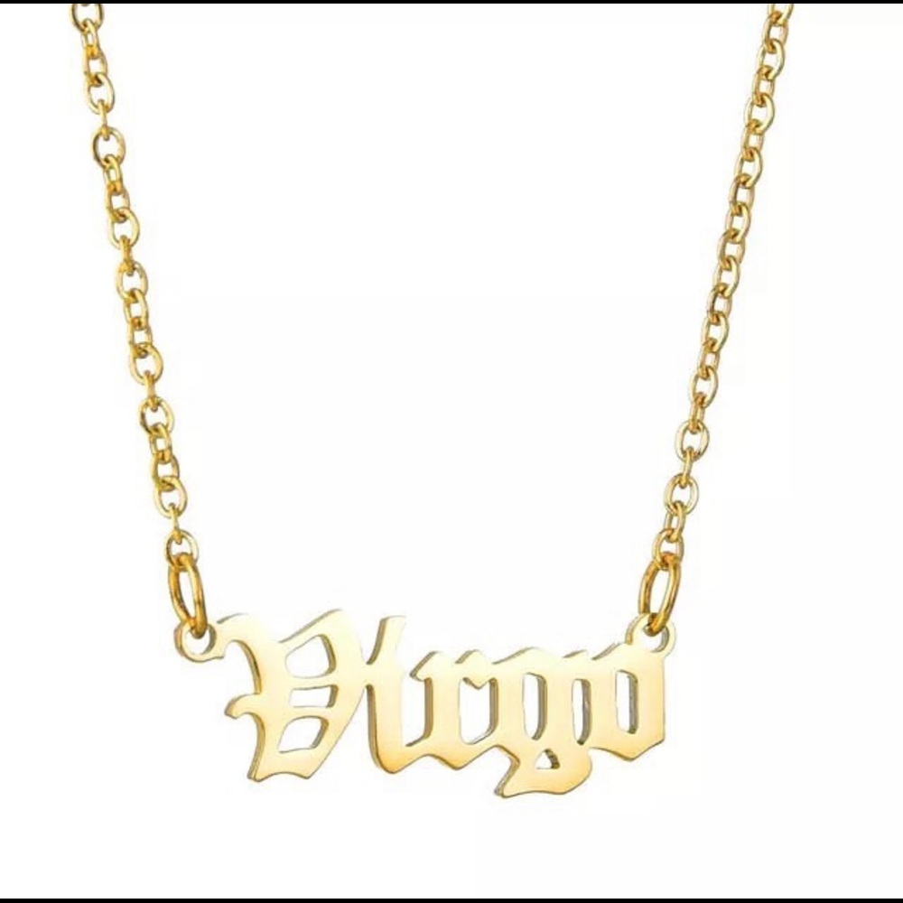 Virgo Zodiac Anklet (Gold)